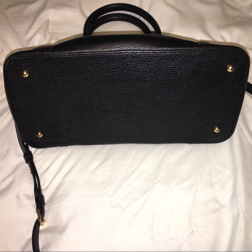 Ralph Lauren Black Leather Handbag - Picture 4 of 7